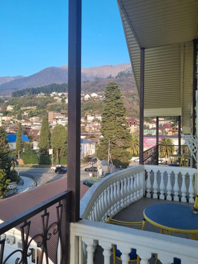 Ахра Hotel Gagra Bagian luar foto